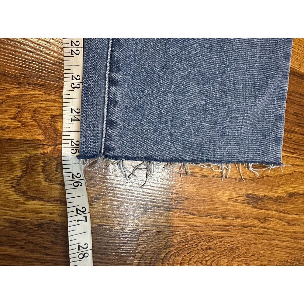 Quince Organic Cotton High Rise Straight Jeans Women’s 29 Medium Wash Stretch - Picture 9 of 9